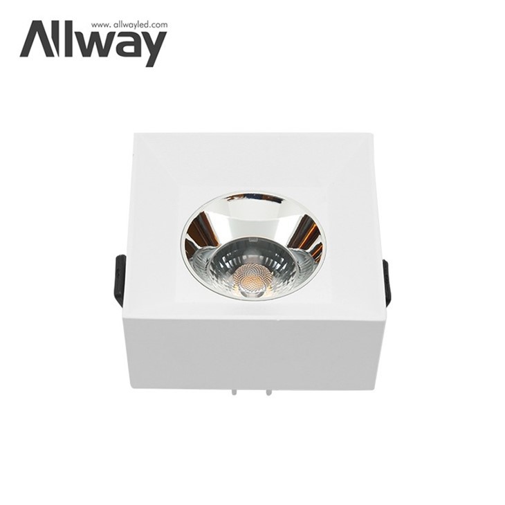 FREE COMBINATION LED DOWNLIGHT ROUND SQUARE 12W COB