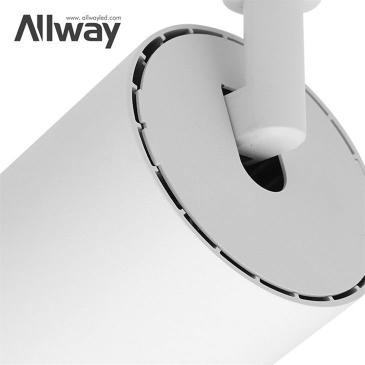 White Showroom 20W LED Track Light