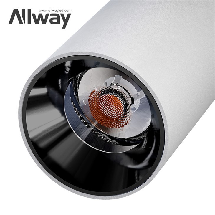 White Showroom 20W LED Track Light